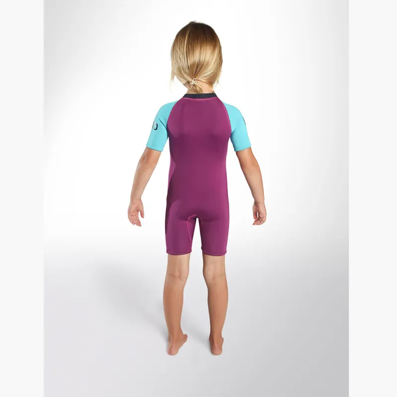C-Skins C-Kid Baby Shorty Wetsuit Waves Voilet/Cyan-1